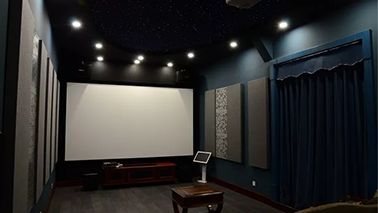 【案例转载】舒适空间，专业享受-锦州北欧风格别墅私家影院