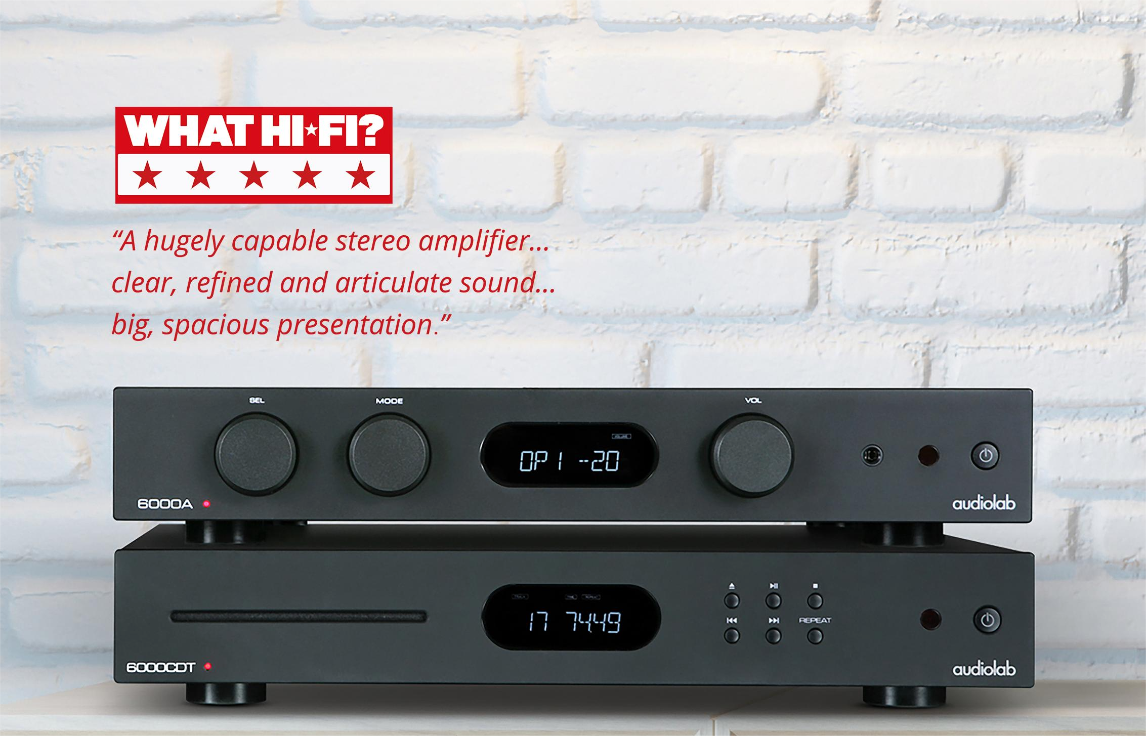 与10万机器比肩！Audiolab 6000A跻身What HiFi年度榜单